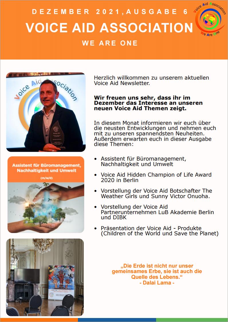 Newsletter 12/2021